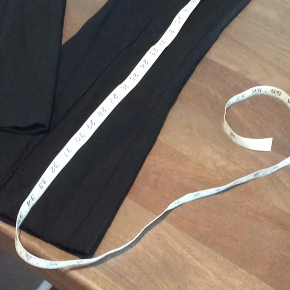 THE ROW Black Flare Pants Sz 0